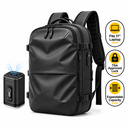 Beeyond Borders™ - Vacuum Compression BackPack