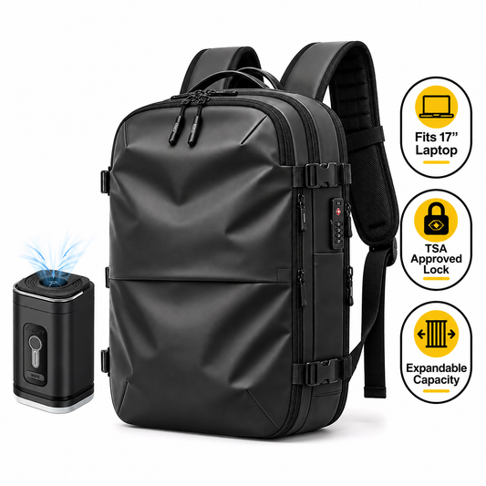 Beeyond Borders™ - Vacuum Compression BackPack