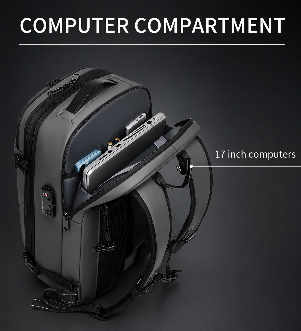 Beeyond Borders™ - Vacuum Compression BackPack