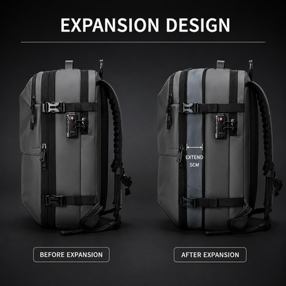 Beeyond Borders™ - Vacuum Compression BackPack