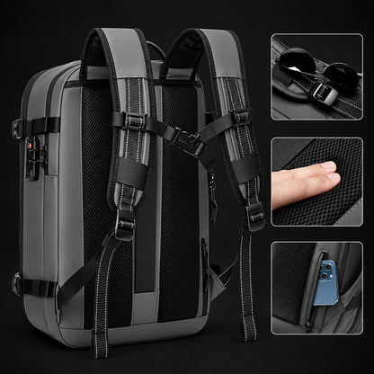 Beeyond Borders™ - Vacuum Compression BackPack