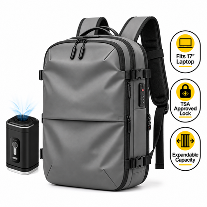 Beeyond Borders™ - Vacuum Compression BackPack